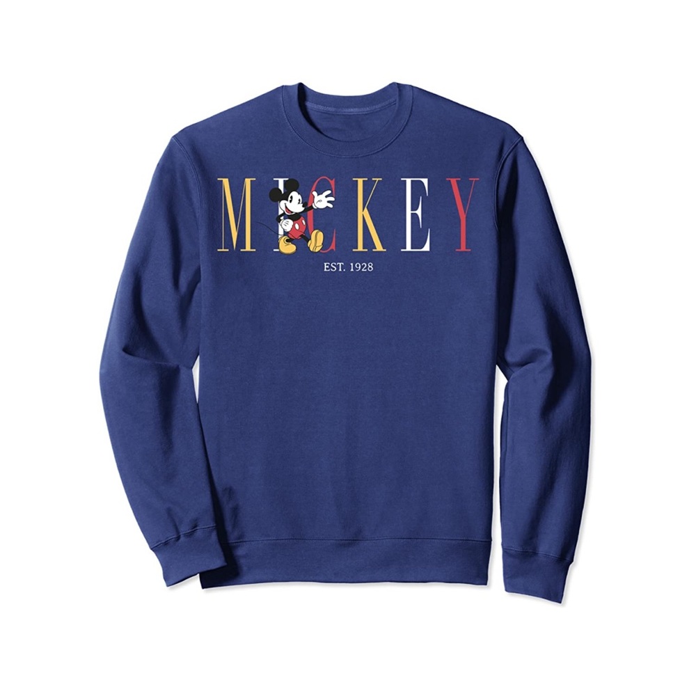 Oversized retro Mickey Mouse sweatshirt!